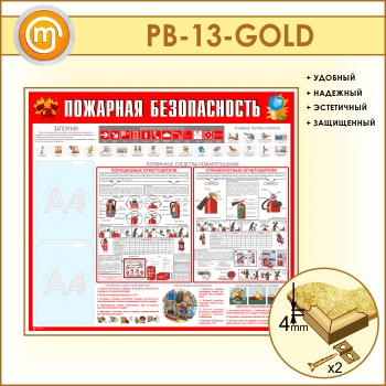 ����� ��������� ������������� � 2 ��������� (PB-13-GOLD)